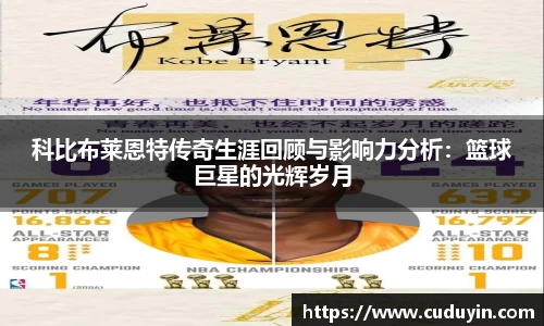 科比布莱恩特传奇生涯回顾与影响力分析：篮球巨星的光辉岁月