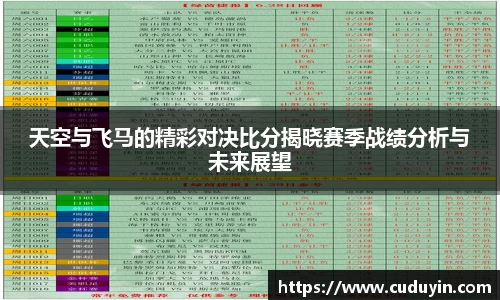 天空与飞马的精彩对决比分揭晓赛季战绩分析与未来展望